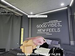 Intensely Fucking a Cute Catgirl Bent Over in Doggy Style on Roblox Condo, Her Moans Echoing