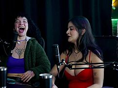 blonde couple enjoys sensual massage leading to orgasm in tattooed session