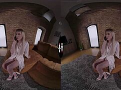 Dark Room VR: Wedding Bells Ring with POV Blowjob and Shaved Pussy