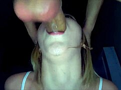 The sloppiest deepthroat experience with a big cock in point of view