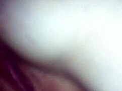Damn, I’m pounding my girlfriend’s wet pussy with a dildo, she’s so naughty!