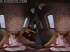 Dark Room VR: Wedding Bells Ring with POV Blowjob and Shaved Pussy