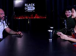 blonde couple enjoys sensual massage leading to orgasm in tattooed session