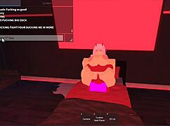 I see the futa's monster cock fucking the slut's big tits and ass