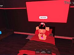 I see the futa's monster cock fucking the slut's big tits and ass