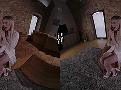 Dark Room VR: Wedding Bells Ring with POV Blowjob and Shaved Pussy