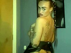 does this horny scottish slut love fingering her little ass?