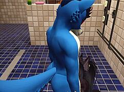 Alpha Wolf Fucks Slutty Girl With Monster Cock At Gym