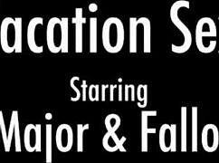 Fallon West vzame Rome Majorsovo spermo in obožuje velike črne kure