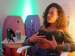 Modelo Fitness Kelly Odara Revela Aventuras Sexuais No Cai�ara Talk Show - Ep02