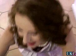 That Heeled Brit Jerking For Cum Is Intense!