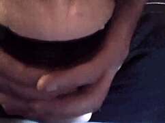 Gazzadomm moans as fleshlight brings orgasm