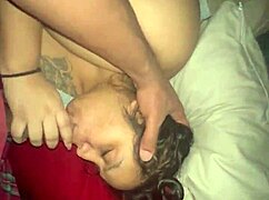 Does the Latina step mom deepthroat her BBC stepson's big cock?