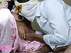 Stepbrother teases stepsister's pussy lips before sliding in deep