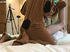 Scooby Doo Engages In Roleplay Fucking With A Transsexual College Student