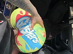 hey, big ass ebony fucked through shorts hole