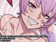 Get Transformed Into A Docile Pet By This Succubus In Hentai Femdom!