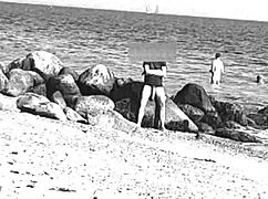 Just saw this huge cock at the nude beach, unreal sight!