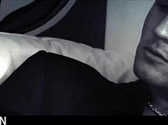 This elegant blonde milf enjoys sensual sex and swallowing cum.