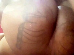 Anita's Wet Pussy Squirts in Doggy Position for Big Black Cock Neighbor