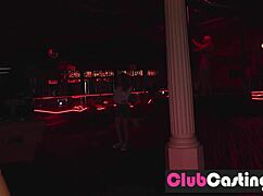 SHY REDHEAD Wants To Be A STRIPPER By CLUBCASTINGS