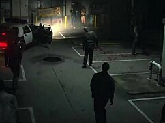 i feel so athletic and topless working out with claire redfield's monster