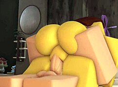 Noob Slut in Bikini Intensely Fucked by Femboy Ladyboy