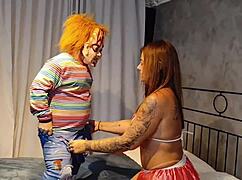 chucky ATTACKS again in the scene