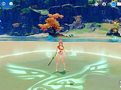 ジーンをヌードで見るために原神をMOD！