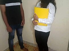 Secretary bangs boss in office bathroom for salary hike with dirty Hindi audio