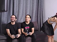 My friend's girlfriend Cindy Luna wanted a special favor, so we helped her out