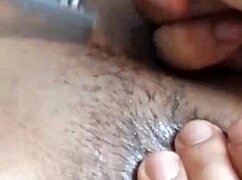 Hairy Pussy Masturbates Then Gets Penetrated And Shaved Completely