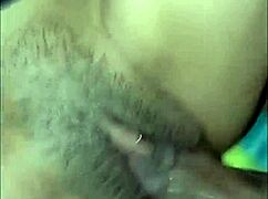 Hairy Pussy Masturbates Then Gets Penetrated And Shaved Completely