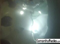 Samantha dan Abigail Mac seks bak mandi panas 😍💦