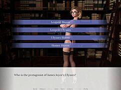 lets play emma in the library with big tits and blowjob scenes