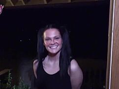 Daisy Garcia gets anal creampie from Seth before joining cheerleaders