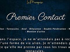 Evropska tujka začne prvi stik s francoskim pošastjo