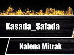 Kalena Mitrak pozwala fanowi oglądać jak daje dupy potem sperma w usta