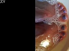 water day footfetish session with bbw milf amateurs