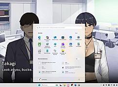 Intense Ntr Office Scene With Riding And Cum In Mouth