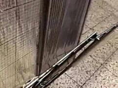 Pissing And Wanking In Public DIY Store?