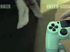 My stepsister lost a bet, so I got her deep!