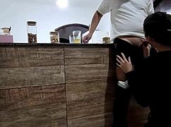 cheating on husband with stranger at bar for anal fun 😏