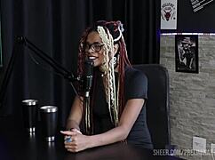 Watch Naomi Campos Fuck Bia Hot! Glamour Swingers In Sheer Red.