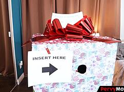 pervymother - naughty milf sets up a glory hole surprise for stepson