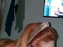 Nathalia Fontes Sucking Gringo In Transsexual Scene?