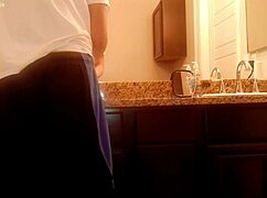 Generally tidying up the bathroom for housechore work