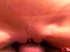 Watch this dude handle two blondes riding him!