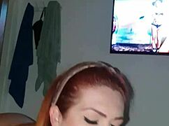 Nathalia Fontes Sucking Gringo In Transsexual Scene?