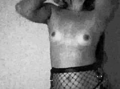 Hotwife Dances In Costumes During Halloween, Offering Naughty Treats Or Tricks With Big Ass.